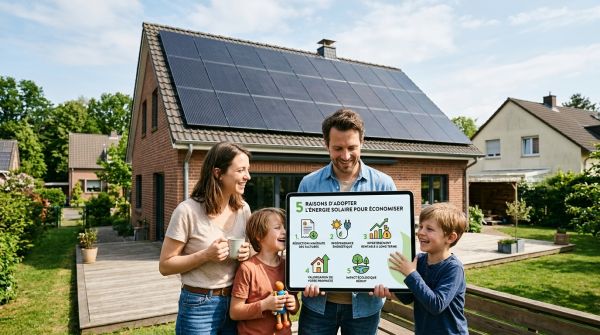 5 raisons d'adopter l'énergie solaire pour économiser sur vos factures