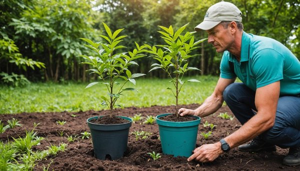 Combattre le changement climatique par la plantation d'arbres chez soi