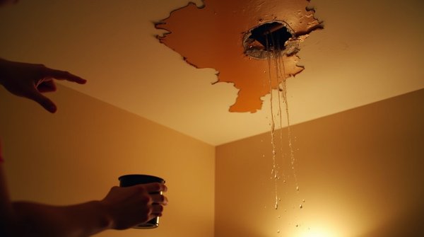 Fuite d'eau plafond : que faire pour limiter les dégâts et restaurer votre intérieur ?
